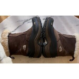 North Face Greenland Women's Zip Waterproof Primaloft Winter Snow Boots Size 7